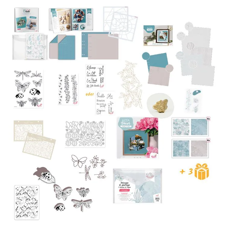 Set Back to Scrap &lsquo;Technik & Dekor + Pr&auml;gen und Sc