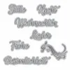 Stanzformen 'Stille Nacht Sprüche'