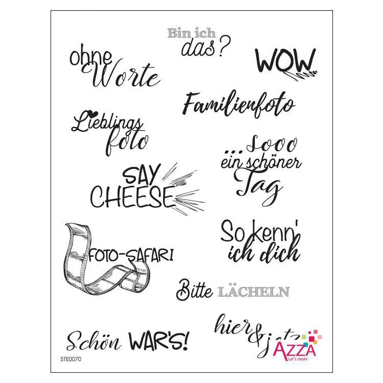 Diamantstempel&nbsp;'Worte Momentaufnahmen'