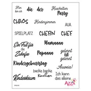 Diamantstempel 'Worte Kinderspielereien'
