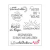 Rubinstempel 'Himmelsgeschenke Worte'
