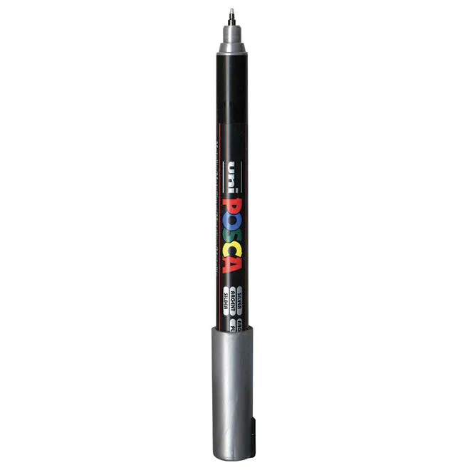 POSCA Marker 0,7 Strichst&auml;rke - Silber