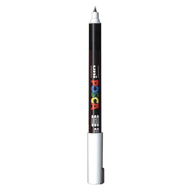 Marqueur à pointe calibrée POSCA - Blanc