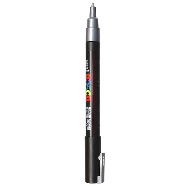 POSCA Marker mit 1,5 Filzspitze - Silber
