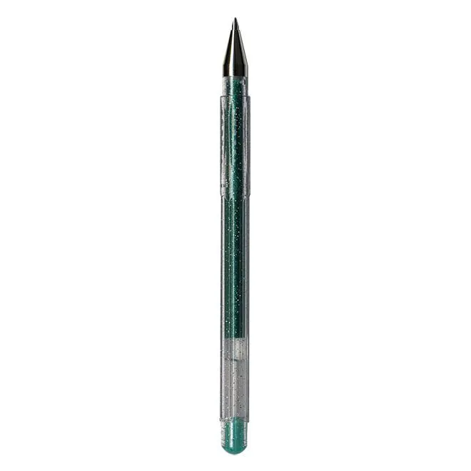 Stylo à bille pailleté Vert