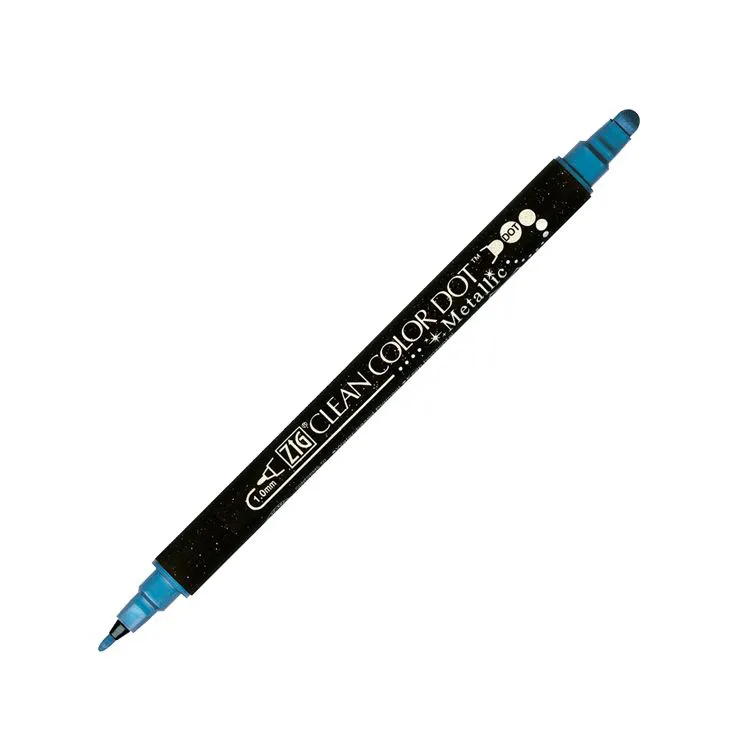 Filz & Punktschreiber 'Metallic Blue'