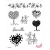 Tampons Diamant Azza Scrap 'Famille'