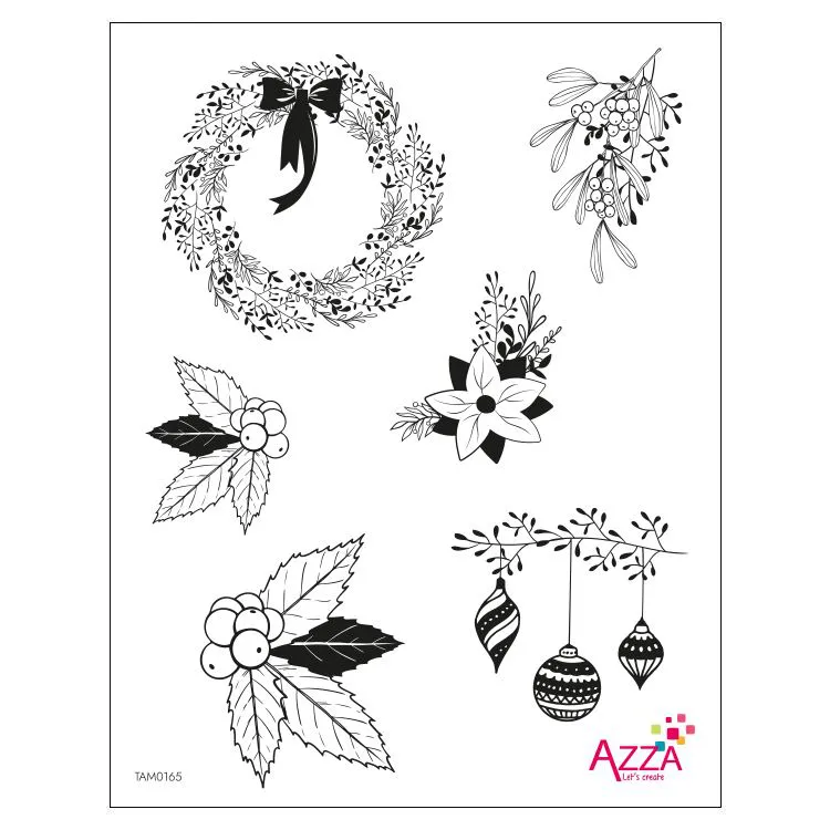 Diamantstempel 'Traditionelle Weihnachten'