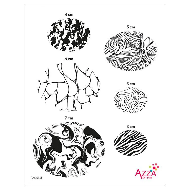 Diamantstempel 'Konzentrische Ovale'