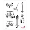 Tampons diamant 'Golf'