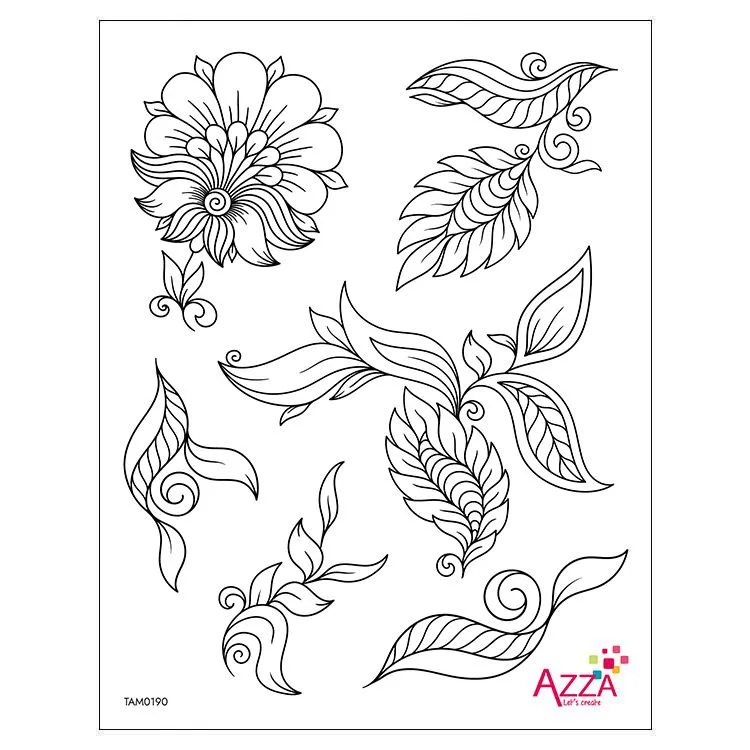 Tampons diamant 'Zentangle'