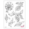 Tampons diamant 'Zentangle'