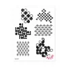 Diamantstempel 'Retro Design'