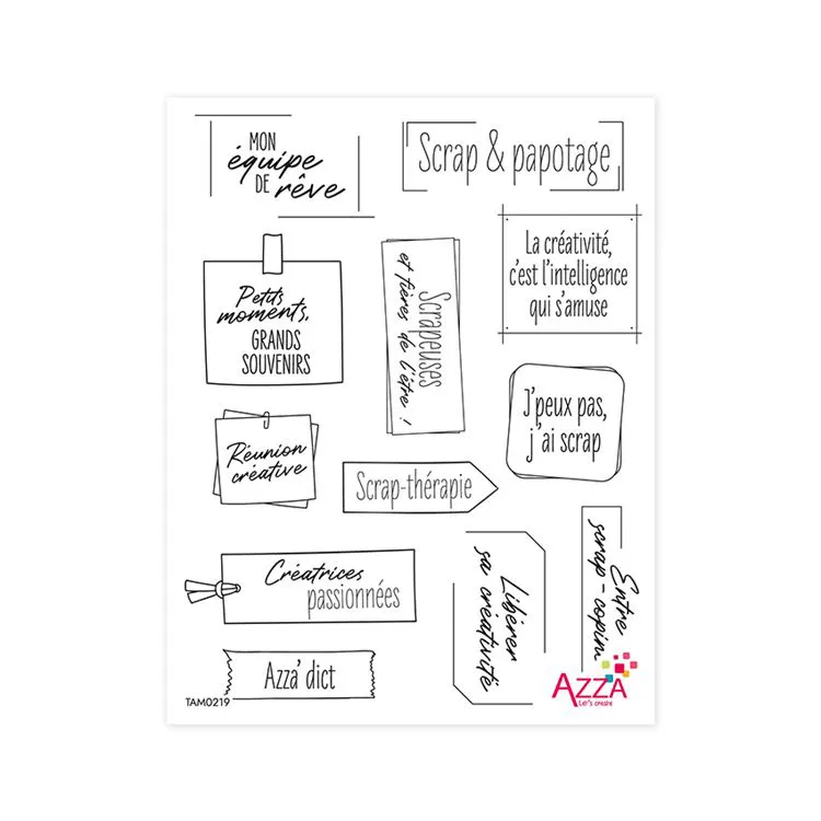 Tampon diamant 'Scrapaholic'