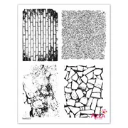 Diamantstempel 'Mineralische Textur'