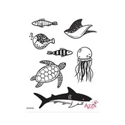 Diamantstempel 'Aquarium'