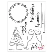 Diamantstempel 'Festlich'