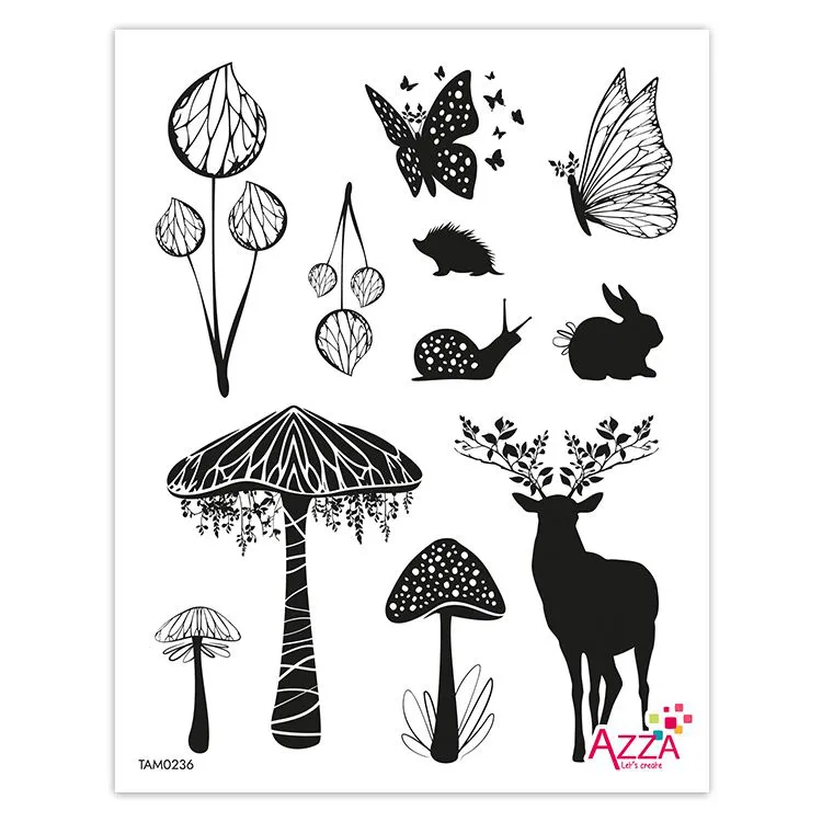 Tampons diamant 'Forêt enchantée'