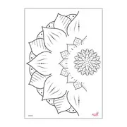 Maxistempel 'Künstlerische Symbole'