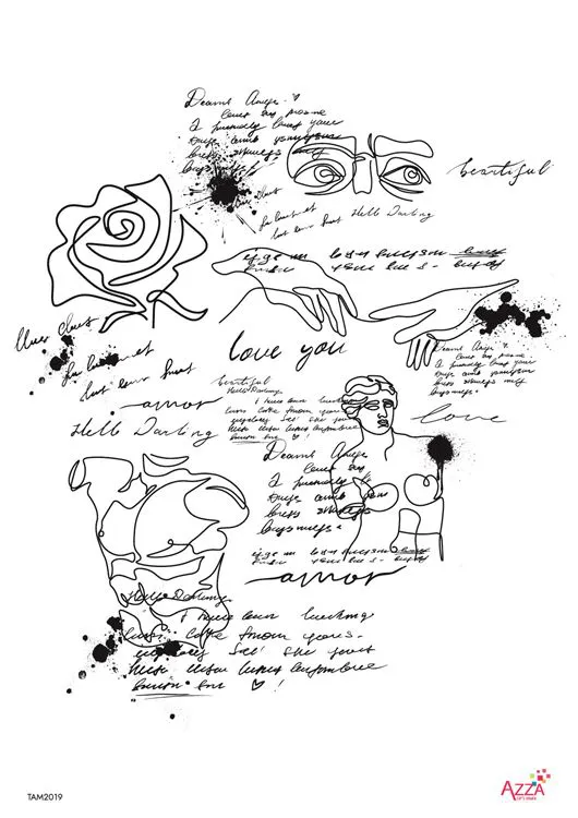 Maxi tampon 'Po&eacute;sie lyrique'