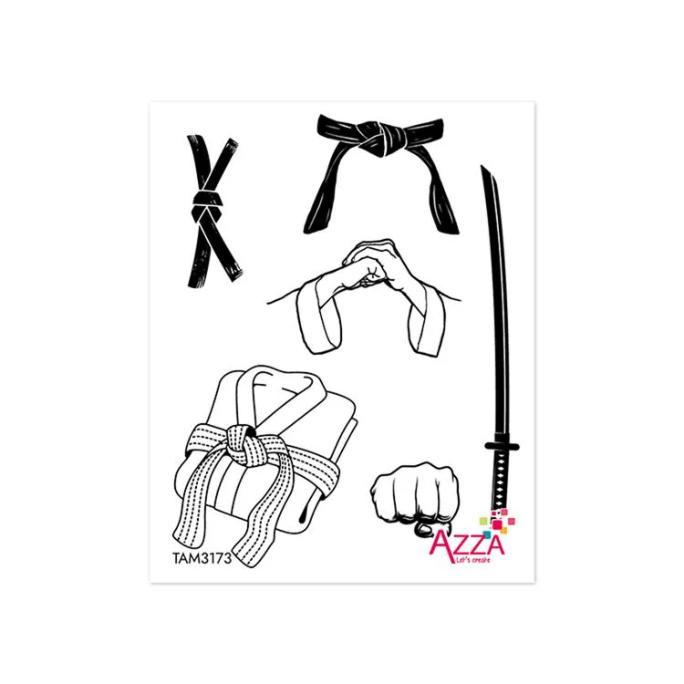 Tampons rubis 'Arts martiaux'