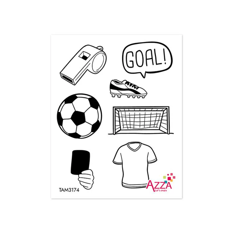 Tampons rubis 'Football'
