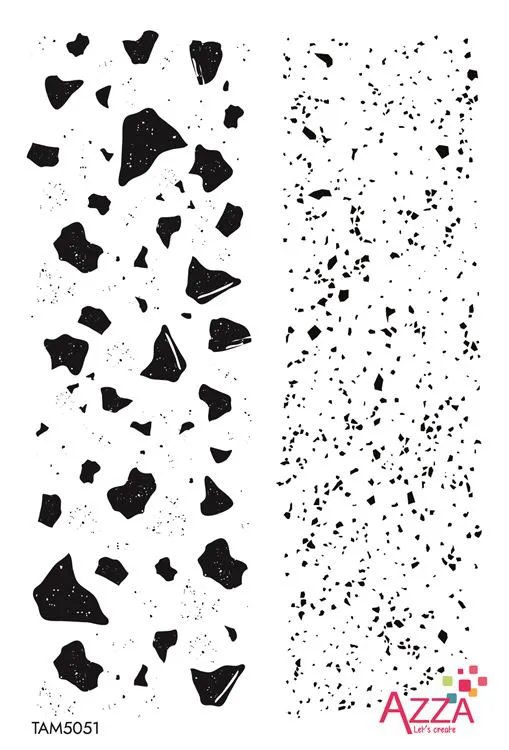 Mini-tampons 'Granite'