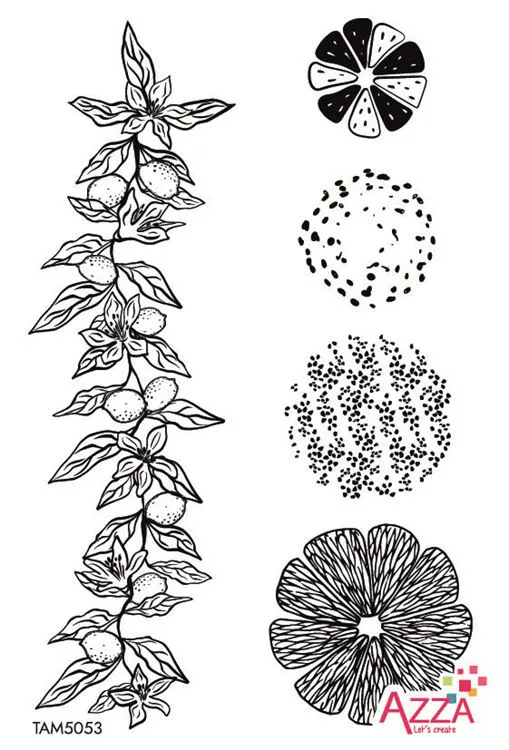 "Ministempel 'Zitrusfr&uuml;chte'	"