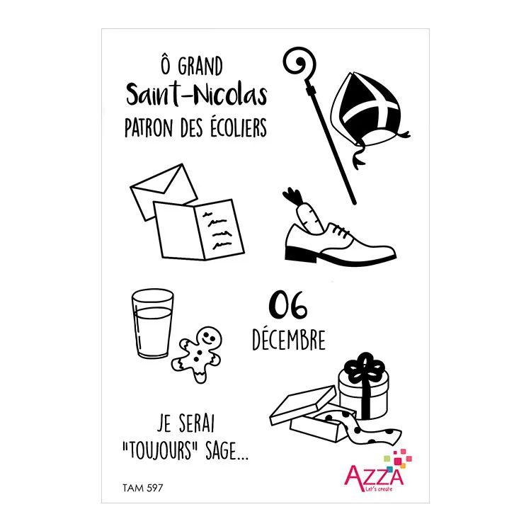 Ministempel 'St Nicolas'