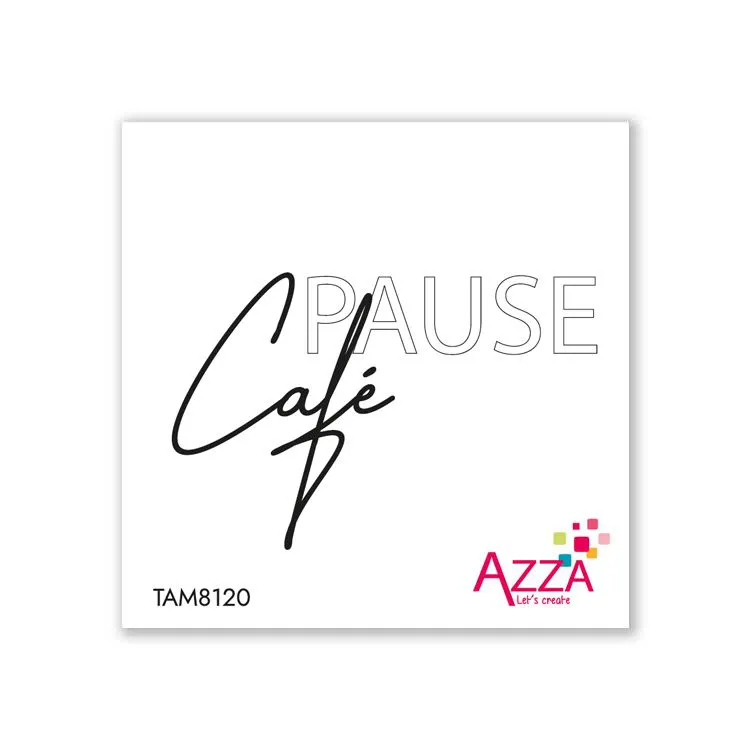 Mikrostempel 'Pause caf&eacute;'