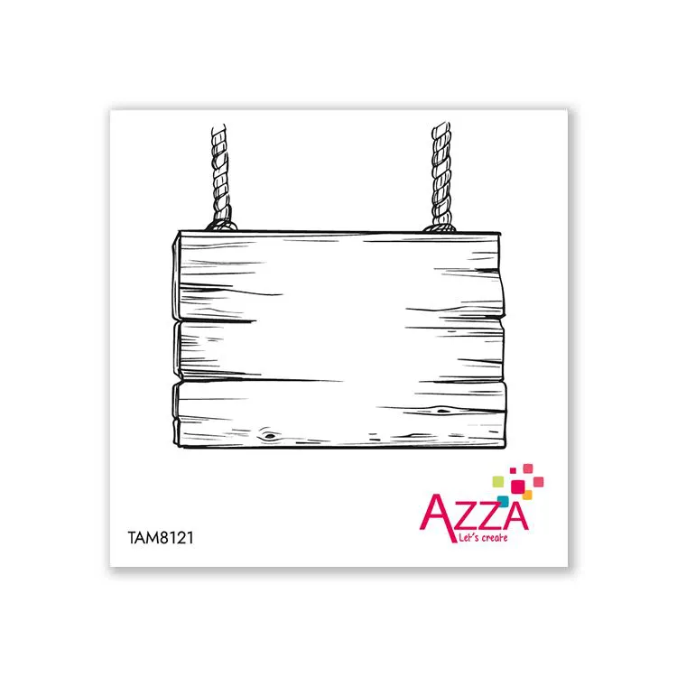 Micro-tampons 'Panneau rustique' 