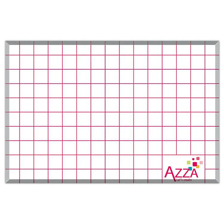 Plaque plexi AZZA pour tampons - 15x10