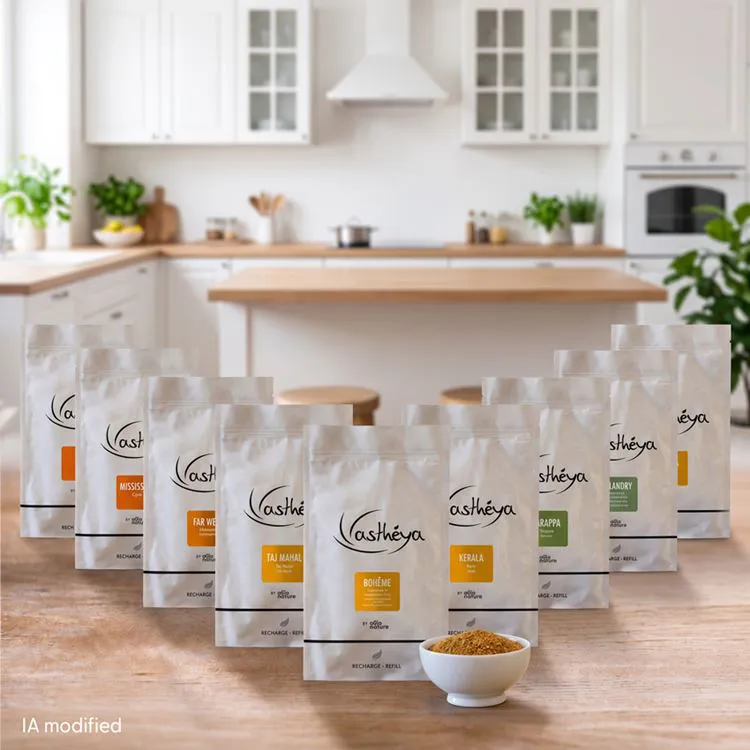 'Weltreise'-- 12 Gew&uuml;rze Refill