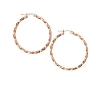 Ohrringe Ronda rose (M)
