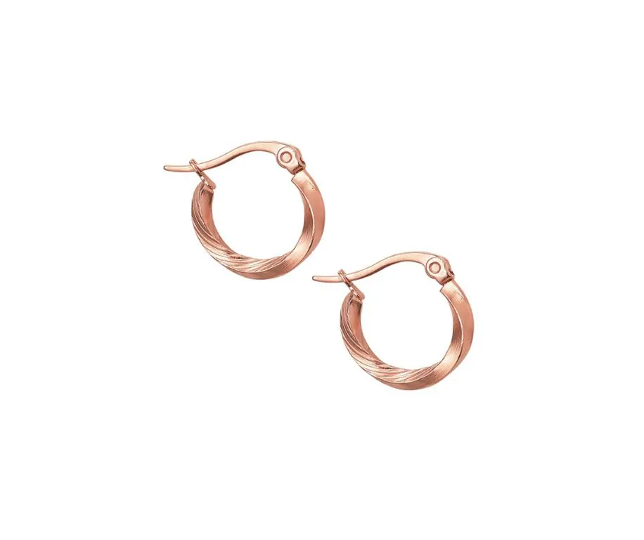 Ohrringe Ronda rose (S)