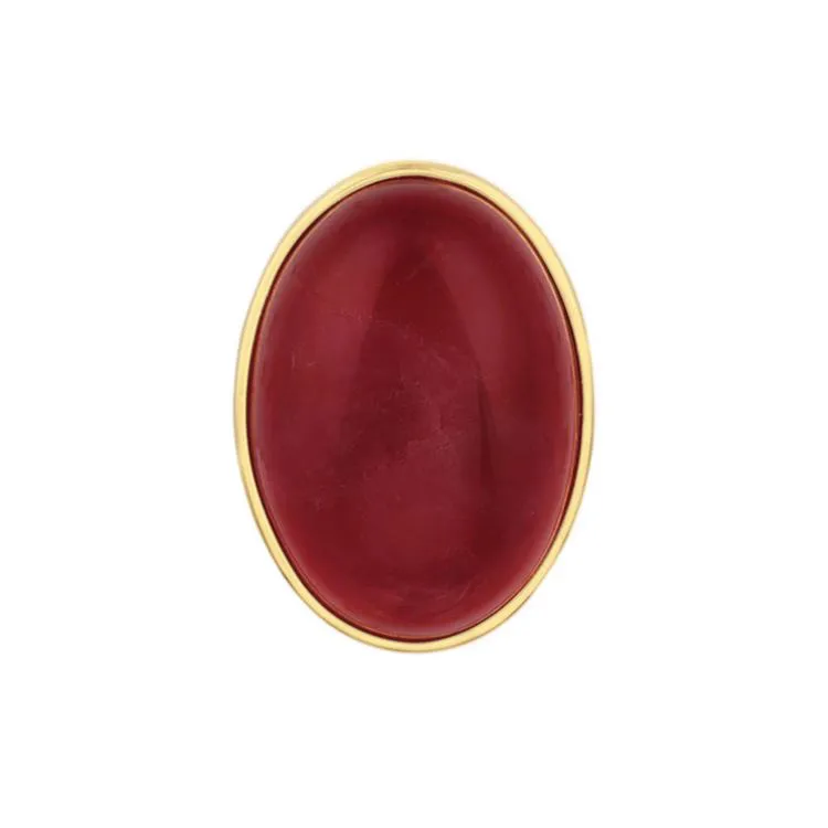 Schraubknopf agate rouge Do