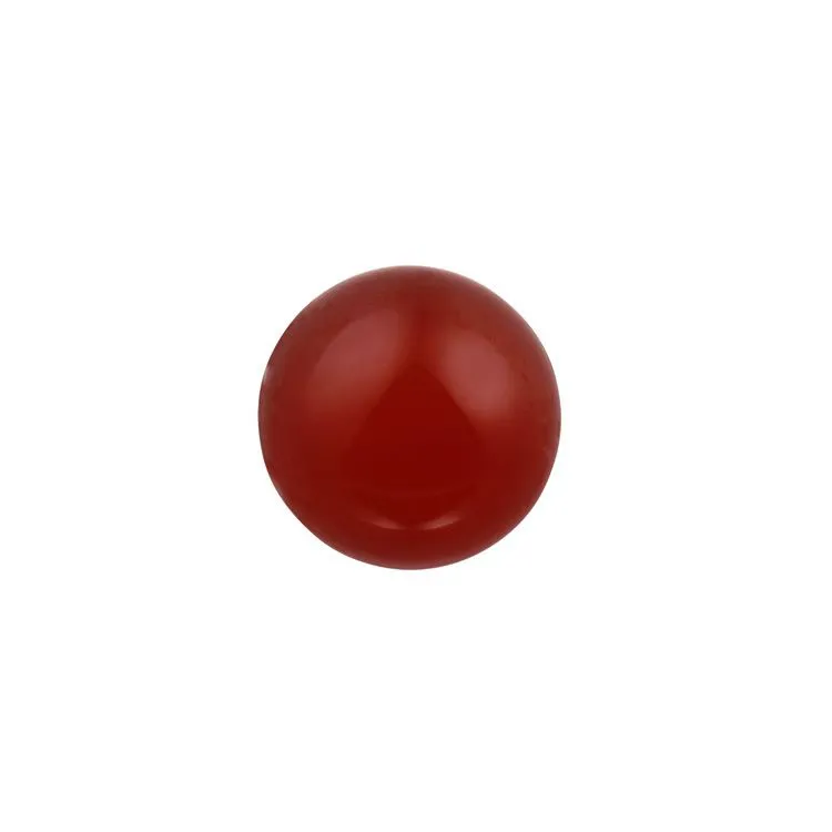 Kugelf&ouml;rmiger Edelstein - agate rouge