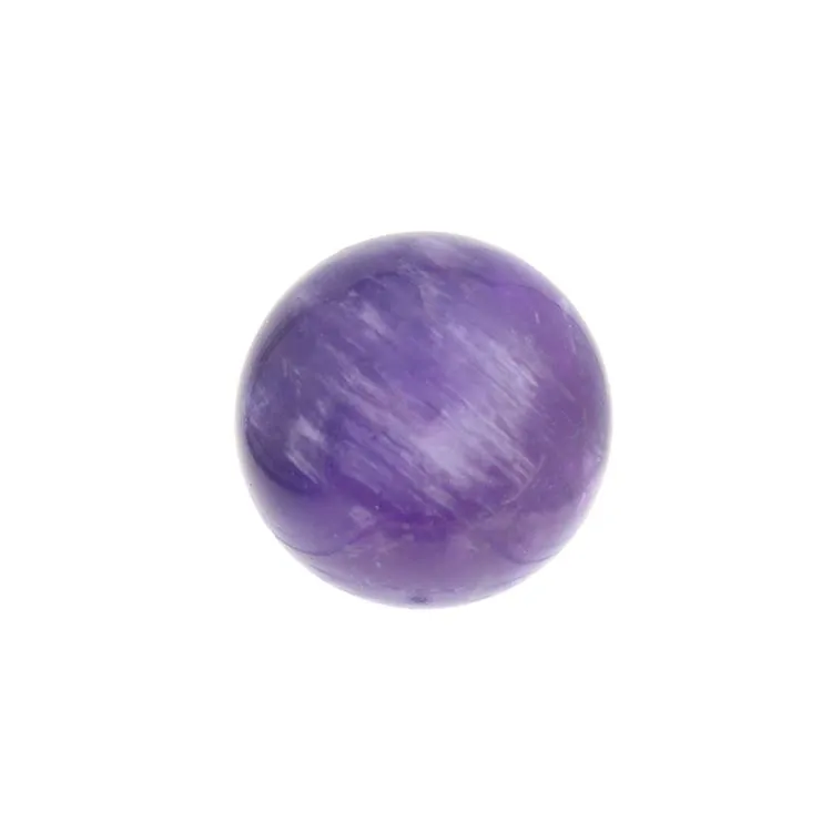 Kugelf&ouml;rmiger Edelstein - Amethyst