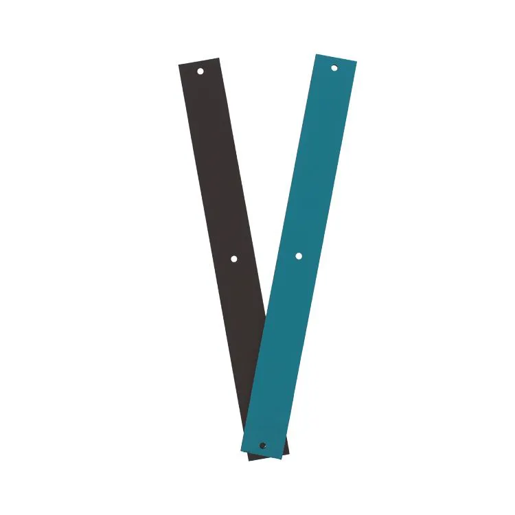 Leder El&eacute;gante brun/turquoise fonc'