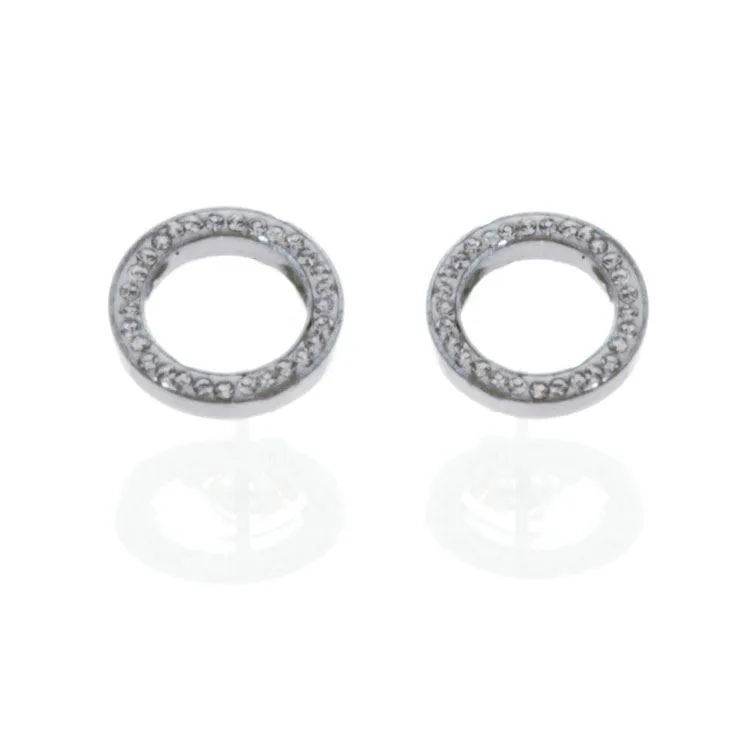 Ohrringe anneau strass
