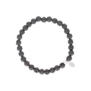 Lavastein-Armband | 6 mm