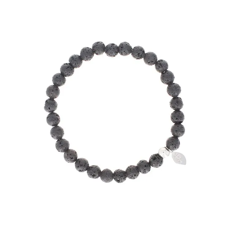 Lavastein-Armband | 8 mm