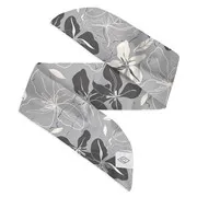 Satin Armband pour montres gris fleuri