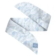 Satin Armband bleu clair feuillage
