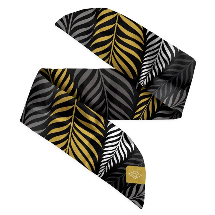 Satin Armband noir/gris/dor&eacute; Colombine