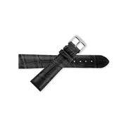 Leder Armband  noir Croco