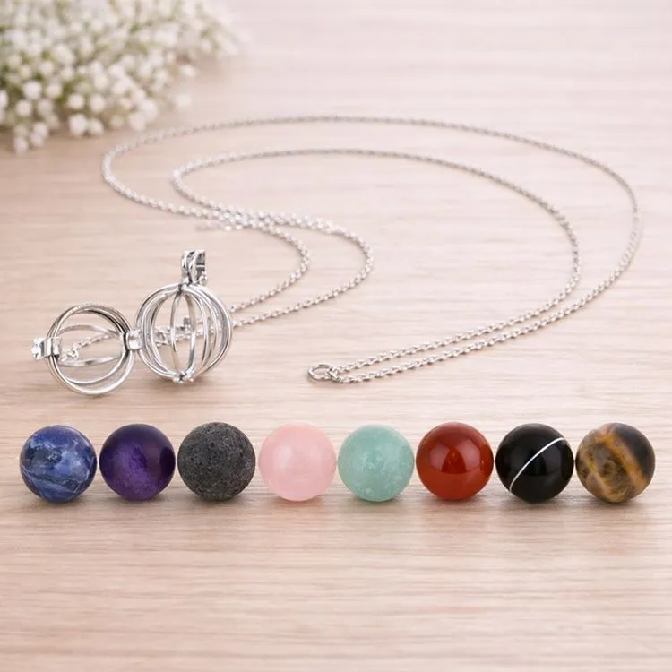 Schmuckset (K&auml;figanh&auml;nger, Kette 70 cm, eine Natur