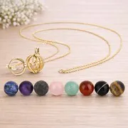 Schmuckset Harmony vergoldet (Käfiganhänger, Kette