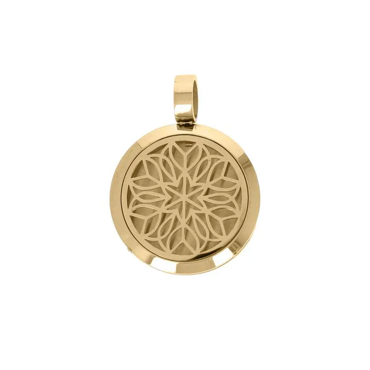 Anh&auml;nger-Diffusor L Vergoldet 18K