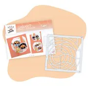 Panier 'Azza Zoom + gabarit 'Capri'